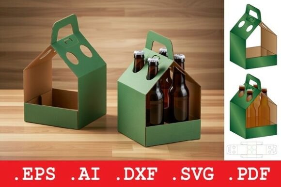 Beer Four Bottle Carrier Box: A Versatile Packaging Solution