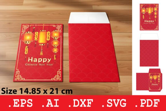 Chinese New Year Red Envelope Template