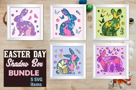 Easter Day Shadow Box SVG Bundle -1: A Strategic Creative Resource for Modern Makers