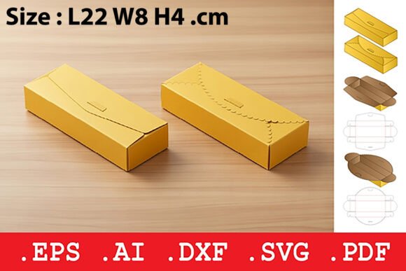 Elegant Packaging Solutions with the Folding Box with Scalloped Lid