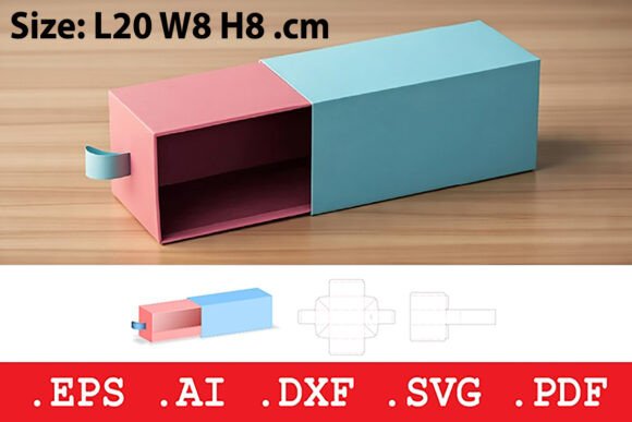 Folding Slide Drawer Retail Box