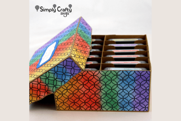 Large Ink Pad Holder SVG for Crafters