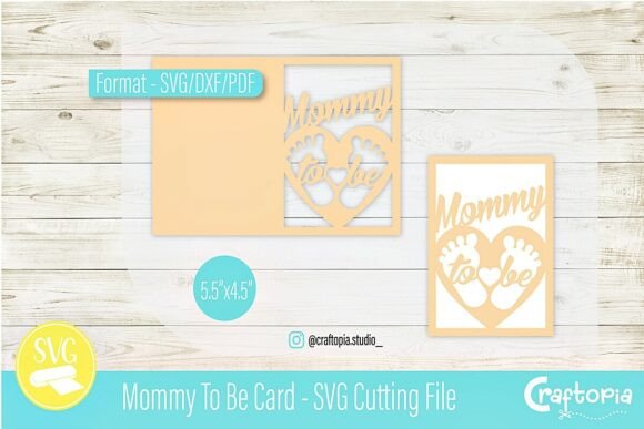 Mommy to Be Card β SVG Cutting File: A Heartfelt Crafting Essential