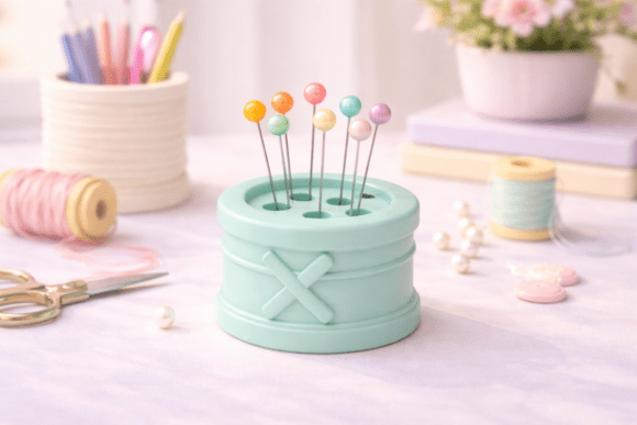 Needle Holder - Sewing Organizer STL: A Practical Addition to Your Crafting Workflow