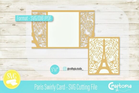 Paris Swirly Card – SVG Cutting File: A Practical Guide for Creative Integration