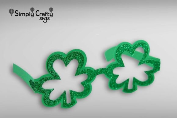 Shamrock Glasses SVG: A Festive Craft for St. Patrick’s Day