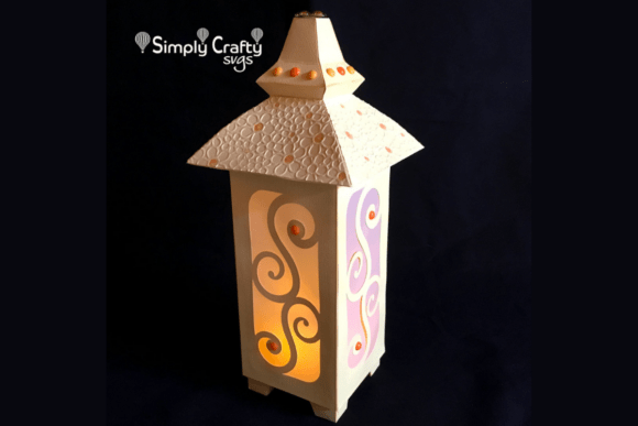 Simple Elegance Lantern SVG: Timeless Design for Celebrations