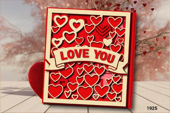 Strategic Uses of the Love You Pattern Valentine Card SVG 1925 in Creative and Business Contexts